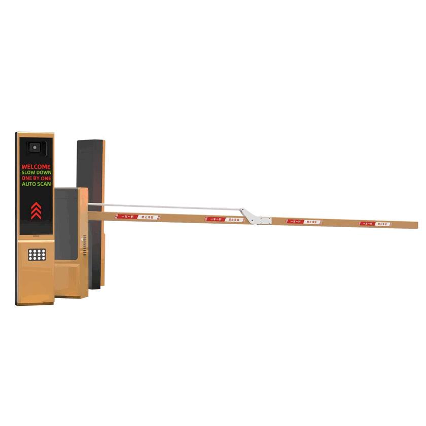 Barrera de control de aparcamiento con brazo LED de señalización