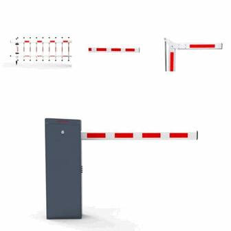Barrera de brazo abatible para parkings subterráneos