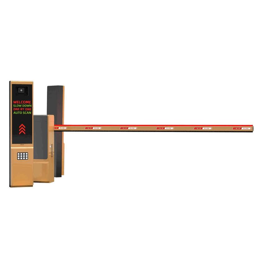 Barrera de aluminio multiuso con brazo telescópico