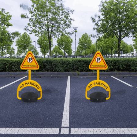 Candado automático de plaza VIP con control remoto