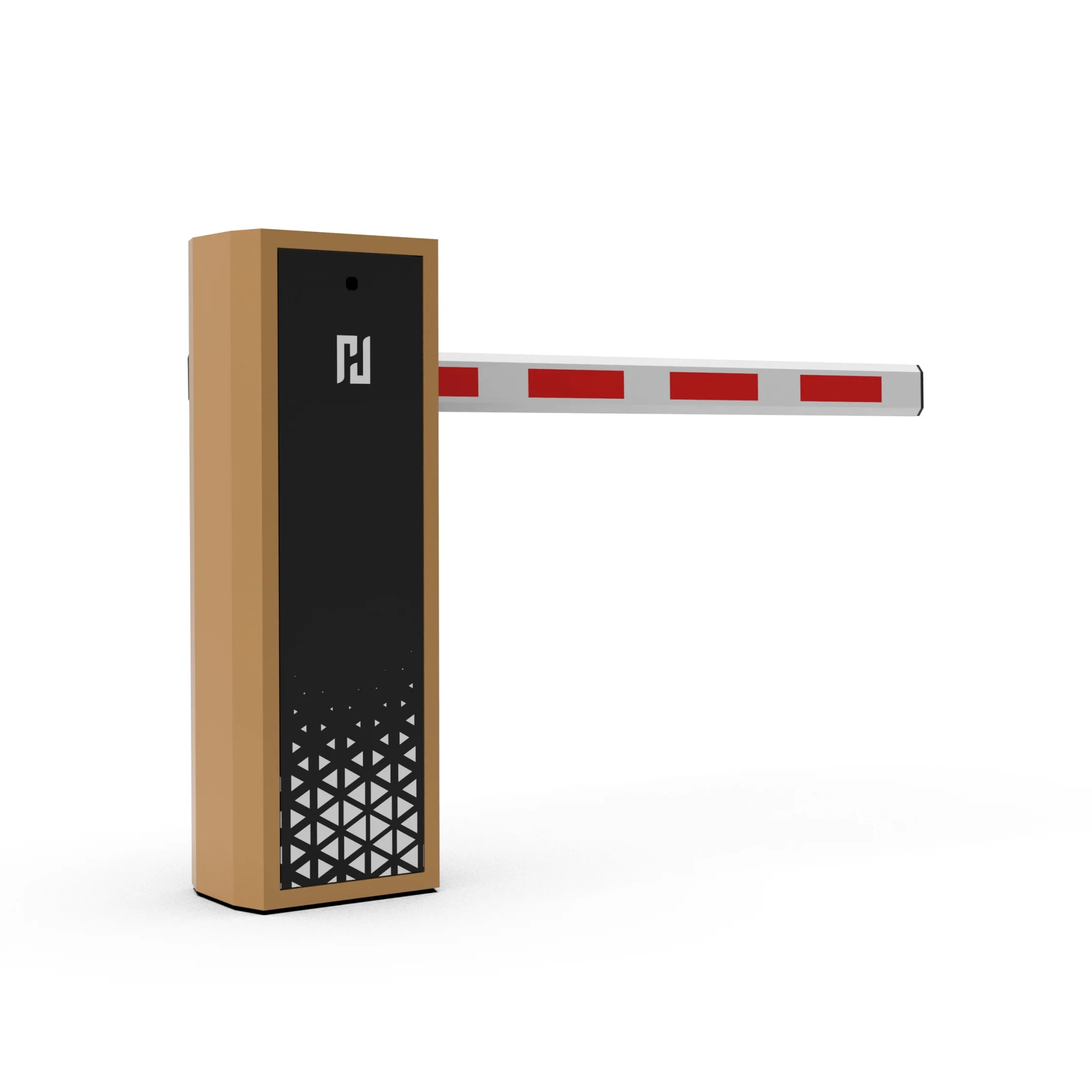 Barrera automática de brazo articulado para control de tráfico