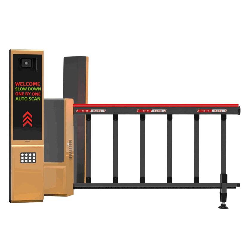 Barrera automatizada con cámara ANPR integrada