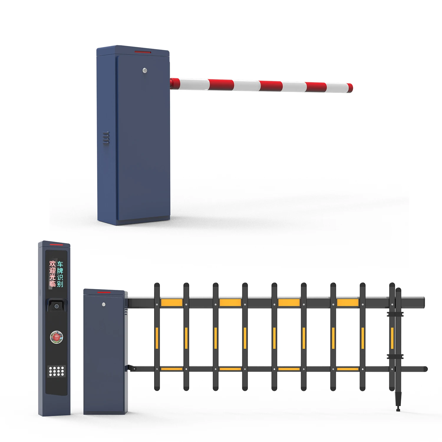 Barrera de alta velocidad IP65 con tecnología anticolisión